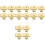 16Pz Per in Rame Oro Design E Resistente 4