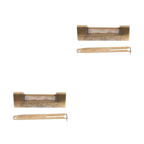 2Conjuntos Fechadura Para , Estilo Chinês 2