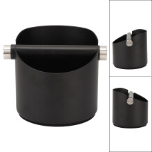 Stainless Steel Coffee Knock Box 508g with Knock Bar for Cafes & Home