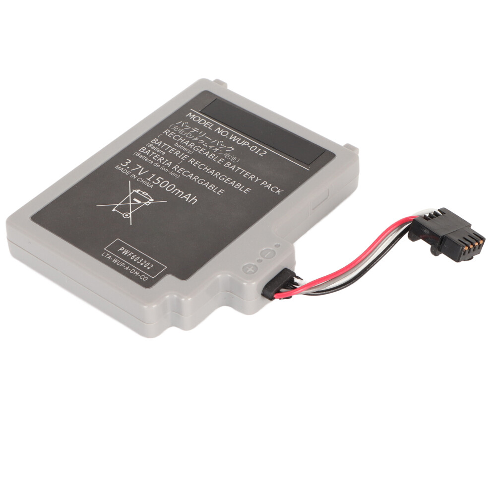 Wup 012 Gamepad-Akku, 1500 Mah, Wiederaufladbarer 7443665208146