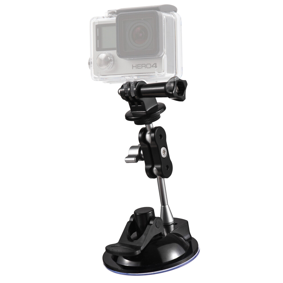 Powerful Suction Cup Mount Bracket For Sports Cameras & Smartphones 450G 3561371183770