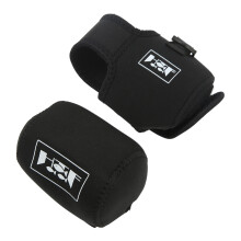 2PCS Neoprene Fishing Reel Cover Impact Resistant Elastic for Outdoor Use