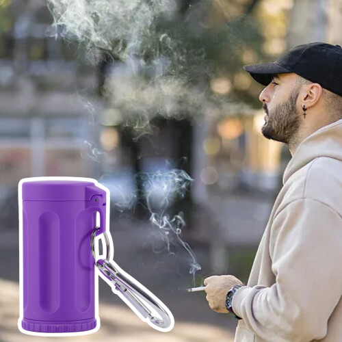 Φορητό Σταχτοδοχείο με Καπάκι για Εξωτερική Χρήση, Φορητό Σταχτοδοχείο 2