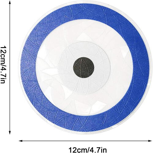 Αυτοκόλλητο Sun Catcher με Πρίσμα Προβολής Ουράνιο Τόξο, Ελληνικό Φυλαχτό για το Κακό 1
