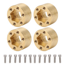 Heavy Duty Counter Weight Hex Wheel Hub, Brass Weights for Stable Driving on Various Terrains