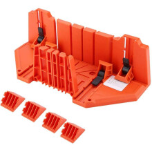 Adjustable Sawing Miter Box, Accurate Cutting Woodworking Tool, Impact Resistant Abs Plastic, Versatile Usage For Diy, Home Decor, Crafts, Secure