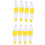 Mini 3 Pro 6030F Yellow Quiet Flight Drone Propeller Blades Replacement 12