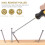 Versatile Tool, Non-slip Handle Nail Puller with Ergonomic Design for Solid Steel Construction in Home, Office, Industry, Woodworking, Workshop 4
