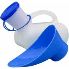 Tragbares Notfall-Urinal, ergonomisch geformter Griff für Komfort, Geruchsisolierung hält die Umgebung frisch, auslaufsicher für Sicherheit,
