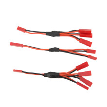 Faisceau de câbles avec connecteurs JST femelles pour ventilateur de refroidissement, connexion mâle-femelle en Y pour voiture RC TRX-4ESC,