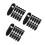 45St Compacte Ingebouwde Fietsremklemmen Zwart Plastic Kabelclip 9