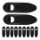 45St Compacte Ingebouwde Fietsremklemmen Zwart Plastic Kabelclip 3