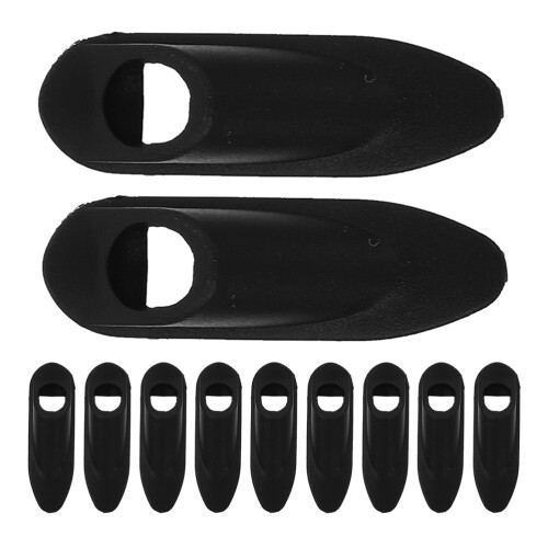 45St Compacte Ingebouwde Fietsremklemmen Zwart Plastic Kabelclip 2