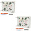 2Sets Beige Persset Voor En Blad Specimen Creaties 6