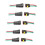 10Pares Conectores Elétricos 3 Vias Universal Para Carro Multi 1