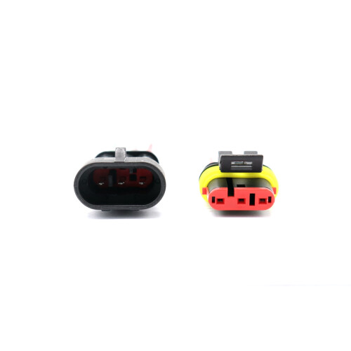 10Pares Conectores Elétricos 3 Vias Universal Para Carro Multi 2