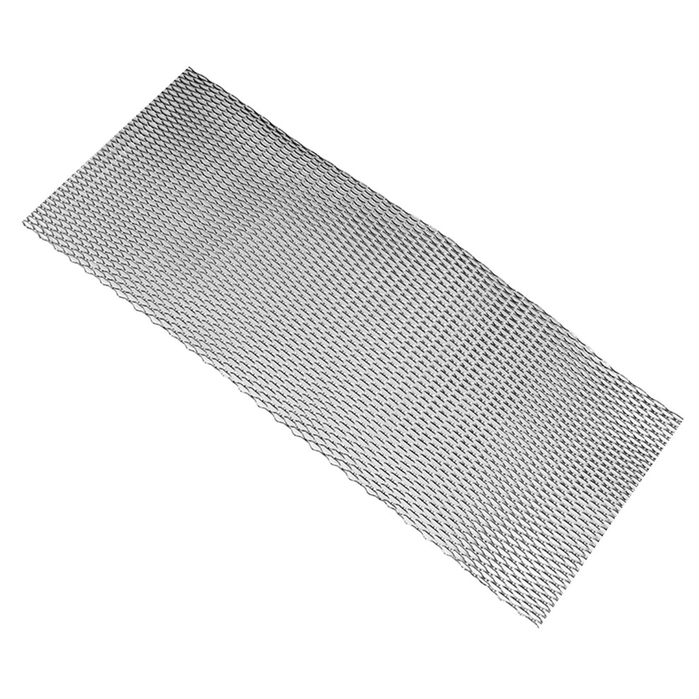Durable Aluminum Rhombic Mesh Car Front Grille Universal Fit Finish Black 7661371189072
