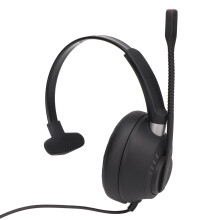 3,5 mm Mono-Business-Headset mit Geräuschreduzierung und verstellbarer Lautstärke