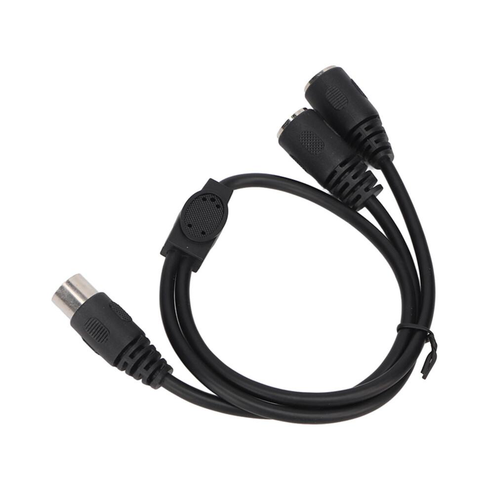 Precision Din 5 Pin Male To Dual Din 5 Pin Female Splitter 1.6Ft Cable 8711371189875