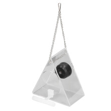 Videocamera per mangiatoia per uccelli intelligente con batteria al litio 402030, per esterno, gabbia appesa
