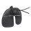 Comfort Fit 3pcs Archery Finger Tabs Double Layer PU Leather Brown 5