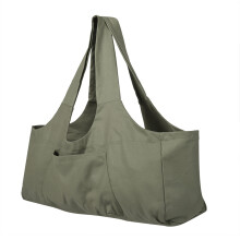 Duurzame yogamat draagtas, dikke en beschermende canvas tas met extra grote capaciteit, draagbare en stevige fitnesstas voor dames en heren, ideaal