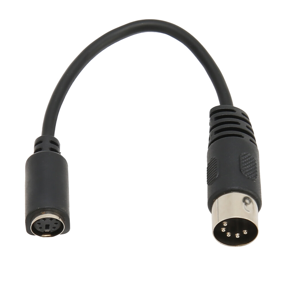 Din To Midi Adapter Cable, Ps2 Male To Female Extension Cable, 5 Pin Din Male To Mini Din 6 Pin Female Keyboard And Mouse Adapter Cord For Ps2 9169997283122