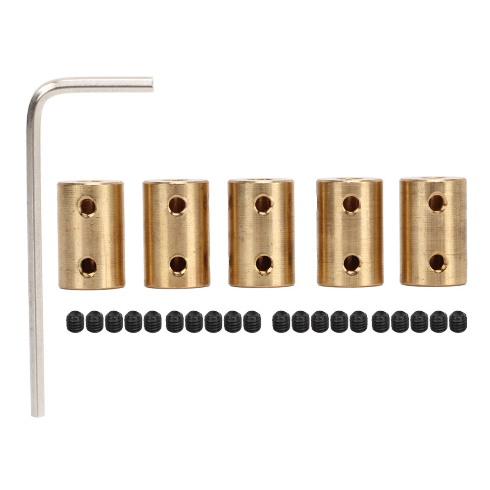 Hex Socket Head Grub Screws, Brass Corrosion Resistance Anti Deformation Set For Motor Hardware Mold And Mechanical Transmission, Easy To Install 9340258735080