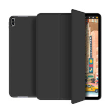 Protector de tabletă pentru dispozitiv iOS de 10,2 inci, husă de protecție completă din silicon moale cu suport triplu, cadru de absorbție a