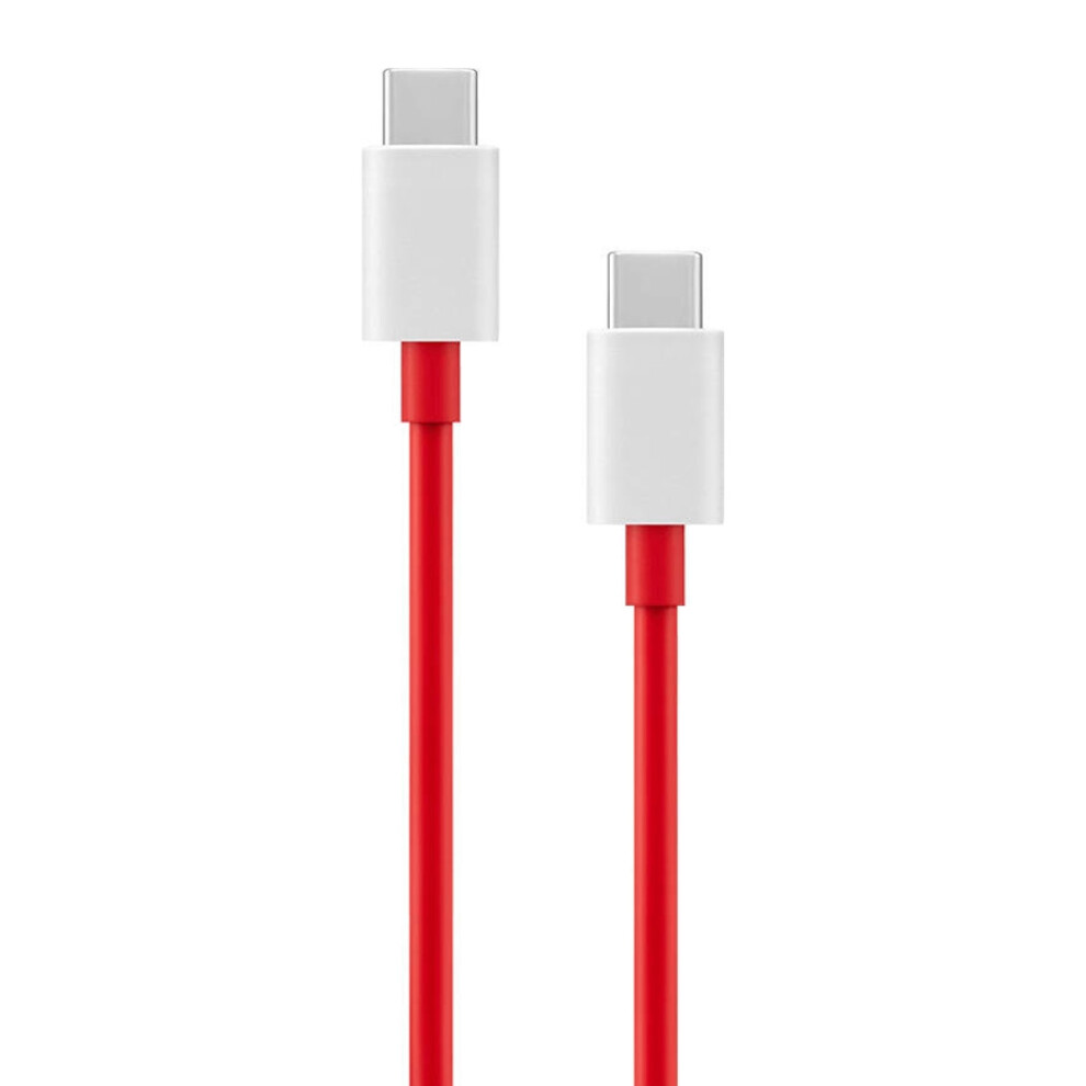 Type C Cable For Safe And Efficient Charging, Warp Charging Dash Charge Cable Premium Aluminum Housing For Oneplus Smartphones (, 150 Cm) Red 9340959500079
