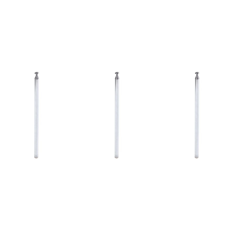 3X 96cm Length 7 Section Telescoping Stainless Steel AM FM Radio TV Antenna-image-OPC-PPXSZ8W-NEW