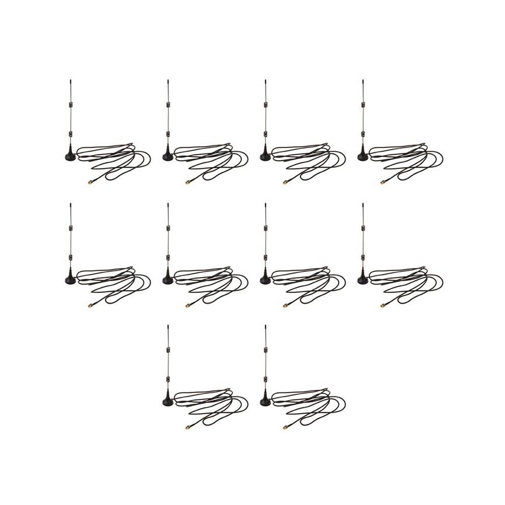 10X Wifi Antenna Booster 7Dbi 2.4Ghz For Wireless Lan Wlan 6032810090593