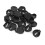 3V CR2032 CR2025 Button Cell Battery Holder Adapter Black 100 Pieces 2
