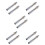 10 PCS Silver Aluminum Alloy Chalk Keeper Holder 1