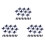 Greenhouse Humidifier Plant Misting  Atomizing Nozzle Sprinkler Tee (30Pcs) 1