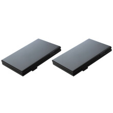 2X Case Transmission Case Memory Card Storage Alu Protection. for TF Flash for Black 6SD