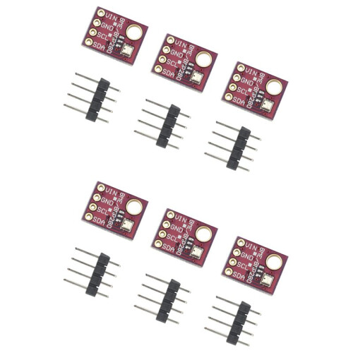 6 STKS BME280 5V Digitale Sensor Temperatuur Vochtigheid Luchtdruk Sensor Module I2C SPI BME280 Sensor Module