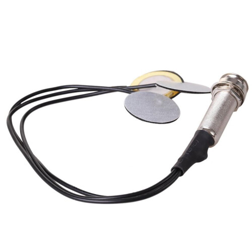 10X Captadores de Transdutor de Microfone de Contato Piezo 3 com Conector de Pino Final para Kalimba 2
