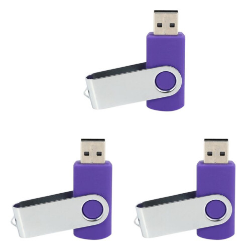 3X Rotating USB 2.0 128MB Flash Drive Memory Stick Storage U Disk