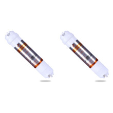 2pcs 8Inch 1/4Inch Water Purifier Filter Quick Connect Filter Elements UF Ultrafiltration Membrane Integrated