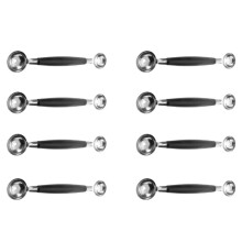8X Double Ended Headed Fruit Icecream Spoon Melon Baller Parisienne Scoop 30mm