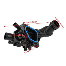 2X 11537534521 1336Z6 1336.Z6 11538699290 Water Flange Engine Coolant Thermostat for 207 208 308 508 2008 3008