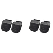 4x Windshield Mount Clamps Straps Kit Windshield Brackets Clips for ATV / UTV  Ranger RZR Can Am Maverick X3