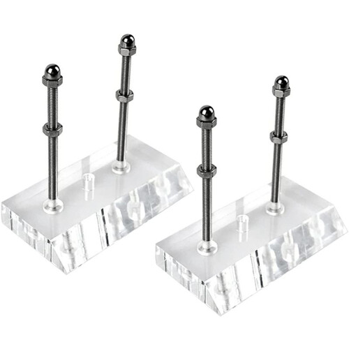 Skateboard Hanger 4PCS Wall Mount Deck Rack for Skateboards Deck Display and Storage