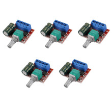 5X DC5-35V 5A PWM Motor Speed Controller LED Light Dimmer 10KHz