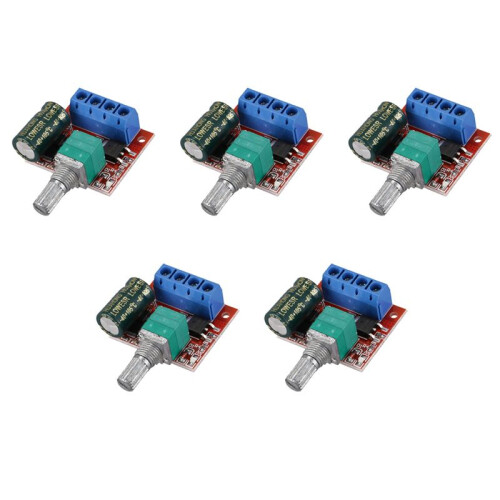 5X DC5-35V 5A PWM  Motor Speed Controller LED Light Dimmer  10KHz