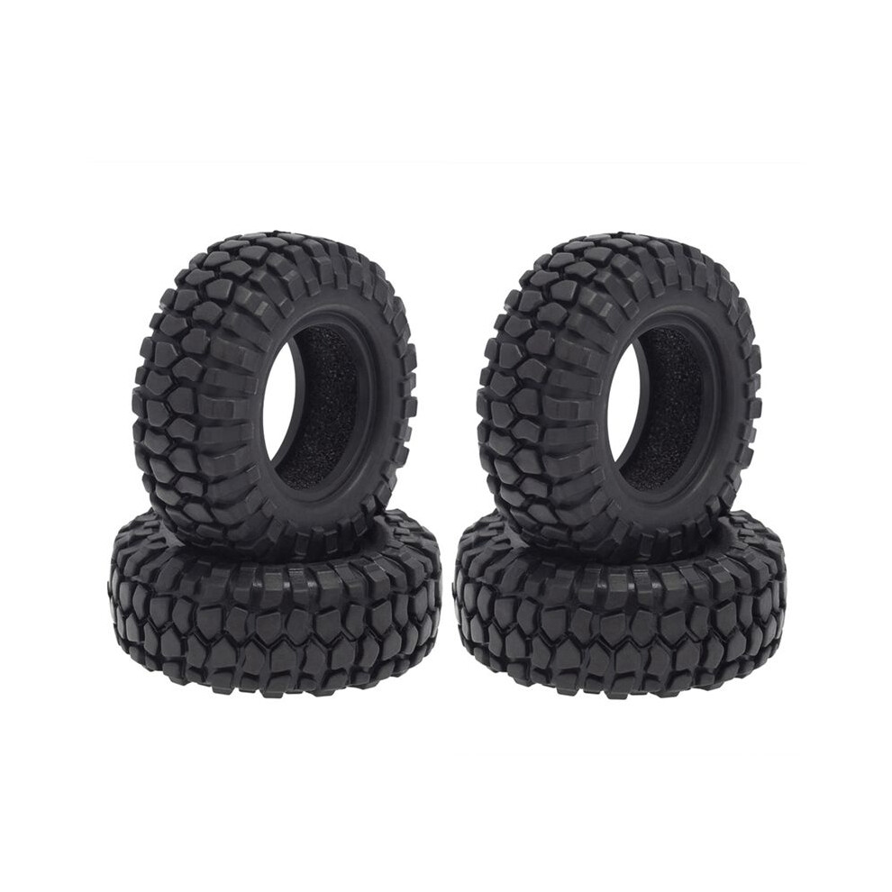 8Pcs 48Mm 1.0 Soft Rubber Wheel Tires Tyre For 1/24 Rc Crawler Car Axial Scx24 90081 Axi00002 Upgrade Parts 6032157619174