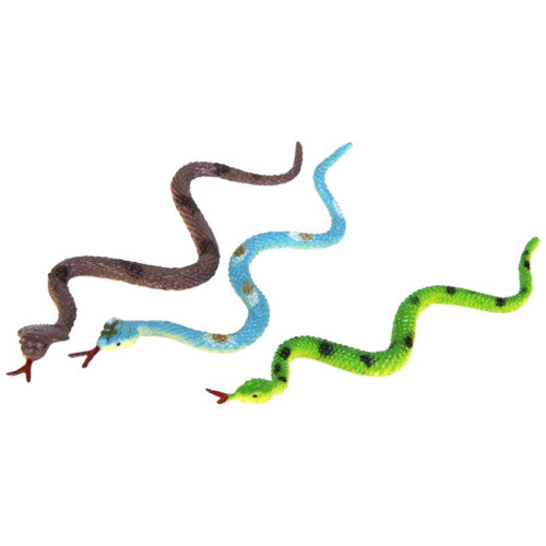 Plastic Reptile Animal Snake Model Toy 36Pcs Multicolour 2
