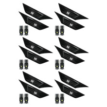 12x Smoke Tinted Lens Side Lamp Light with LED for 2016-19 JDM