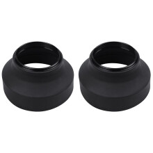 2Stück 58mm 3 in 1 Gummi Gegenlichtblende für D3100 D3200 D3300
